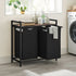 LaundryPro Wäschesortierer – Metallgestell mit 2 austauschbaren Wäschesäcken, platzsparend & flexibel